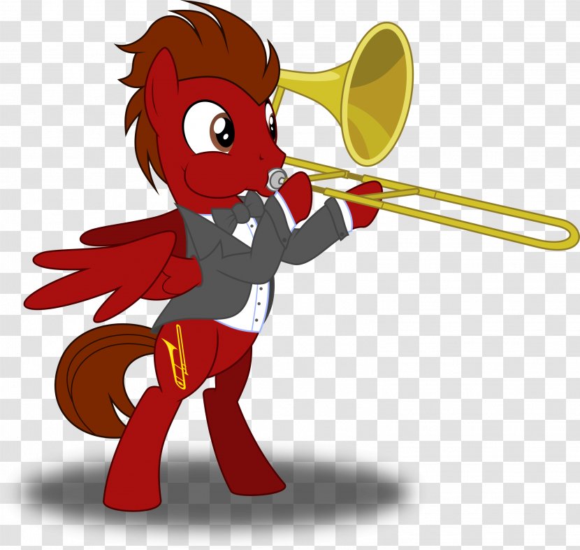 Carnivora Horse Mammal Clip Art - Carnivoran - Trombone Transparent PNG