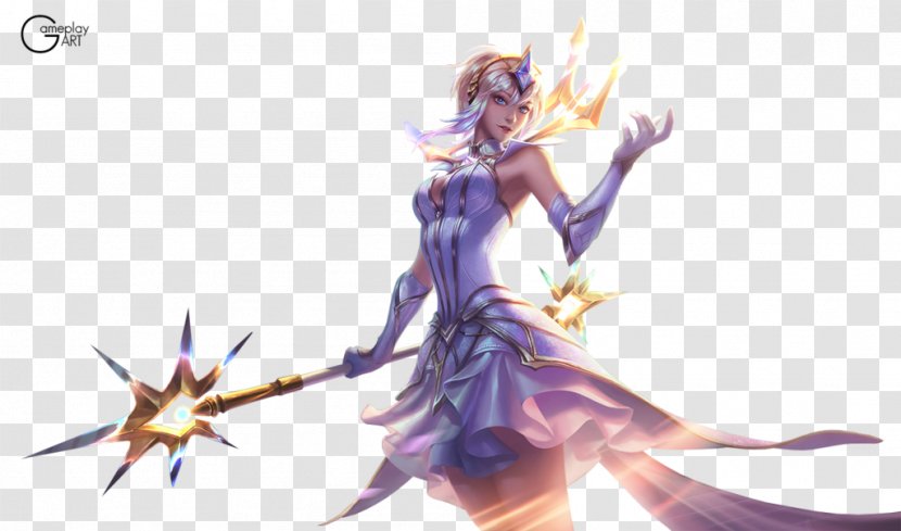 Light League Of Legends Lux Costume Cosplay - Watercolor Transparent PNG