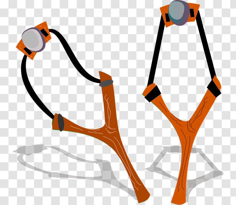 Slingshot Clip Art - Sling - Crime Transparent PNG