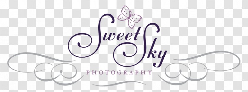 Logo Brand Font Design Clip Art - Black And White - Beautiful Sky Transparent PNG