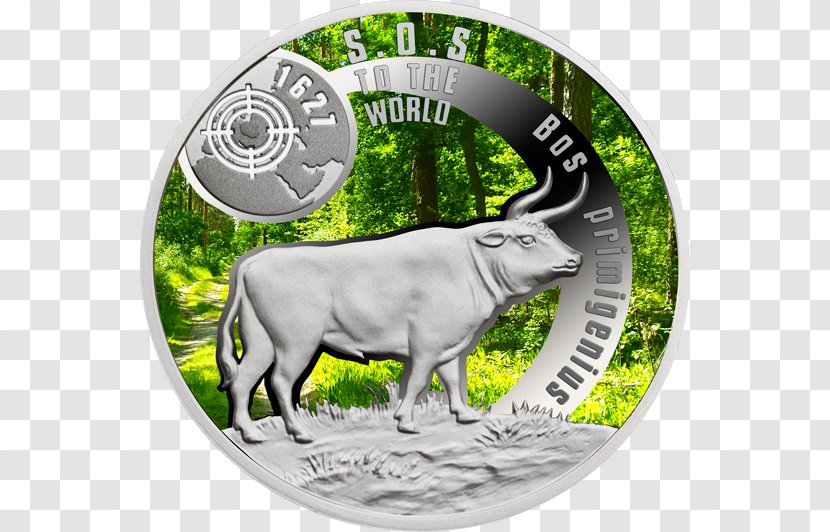 Dollar Coin Silver Fauna Cattle - Sauce Transparent PNG