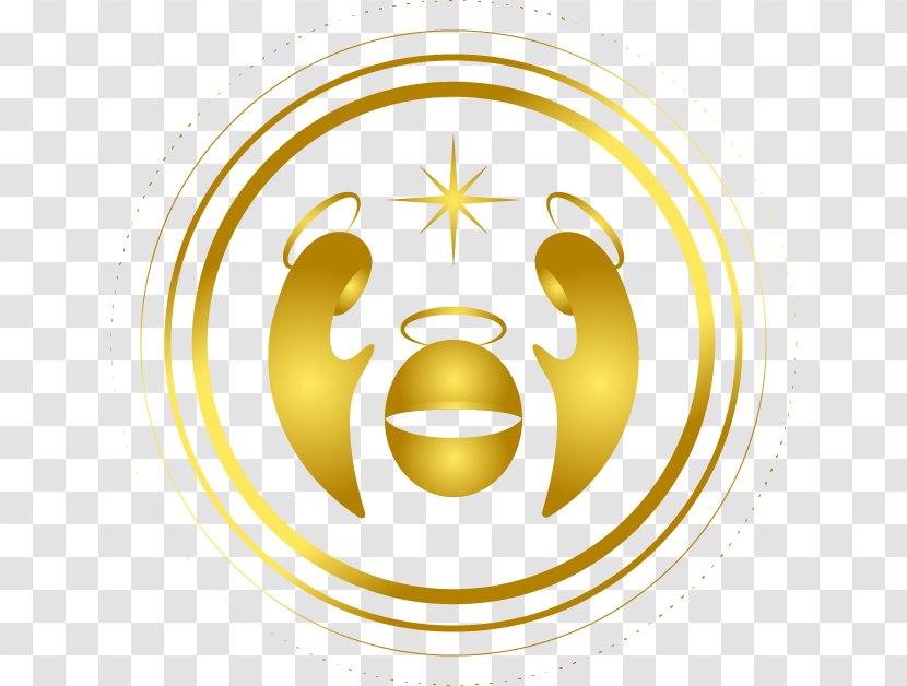 Christmas Euclidean Vector Nativity Of Jesus - Icon - Golden Light On Day Transparent PNG