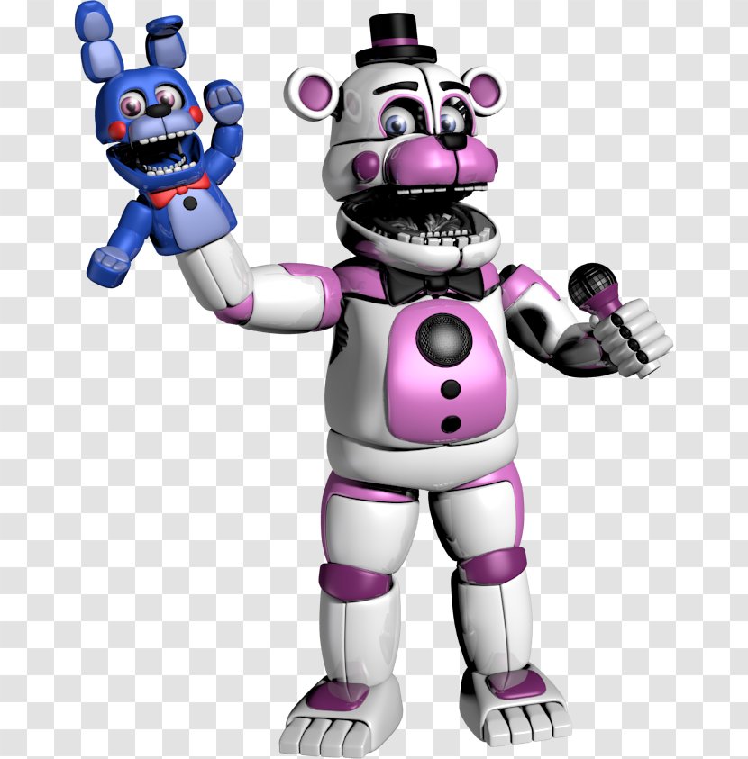 Five Nights At Freddy's: Sister Location Freddy's 2 Freddy Fazbear's Pizzeria Simulator Robot - Machine - Funtime Transparent PNG