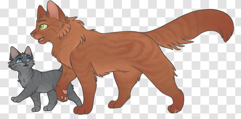 Cat Fire And Ice Warriors Firestar Drawing - Warrior Cats Thunderclan Transparent PNG