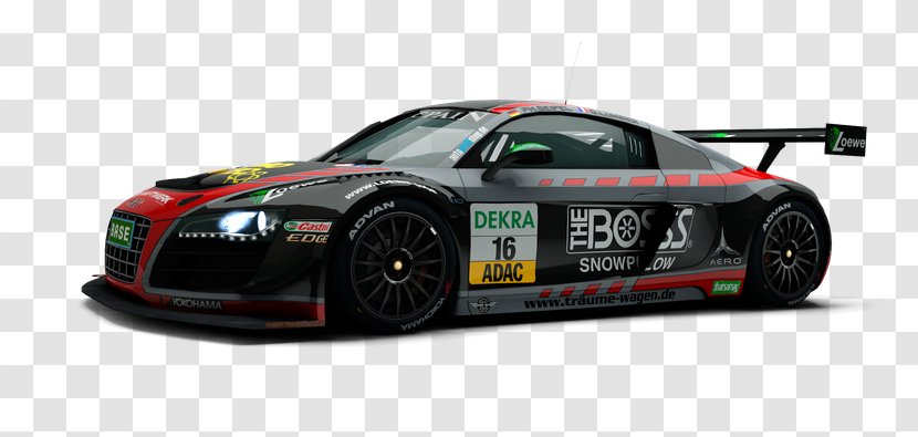 Audi R8 Sports Car Racing RaceRoom BMW Transparent PNG