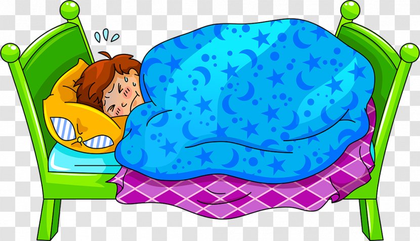 Clip Art Sleep Bed Child Image - Furniture - Cartoon Transparent PNG