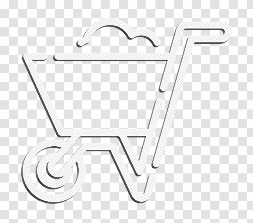 Wheelbarrow Icon Labor Icon Sand Icon Transparent PNG