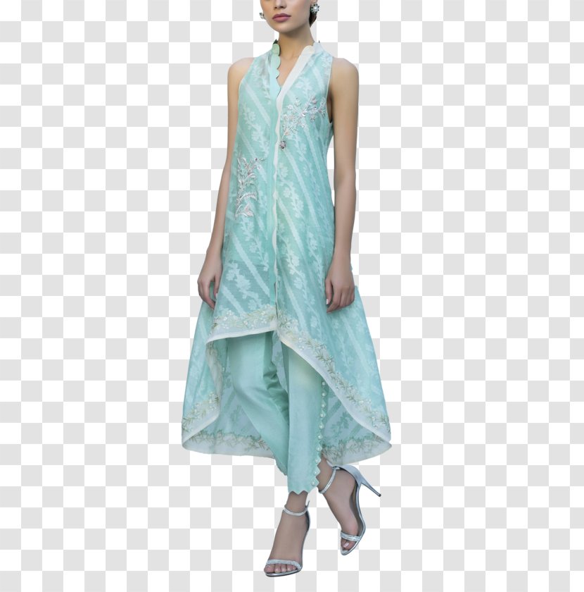 Sania Maskatiya Mauve Pants Blue Green - Eid Collection Transparent PNG