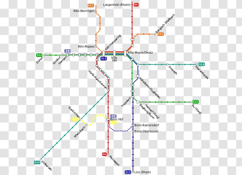 Rhine-Ruhr S-Bahn Rail Transport Köln-Holweide Station Commuter - Rhine - Munich Sbahn Transparent PNG