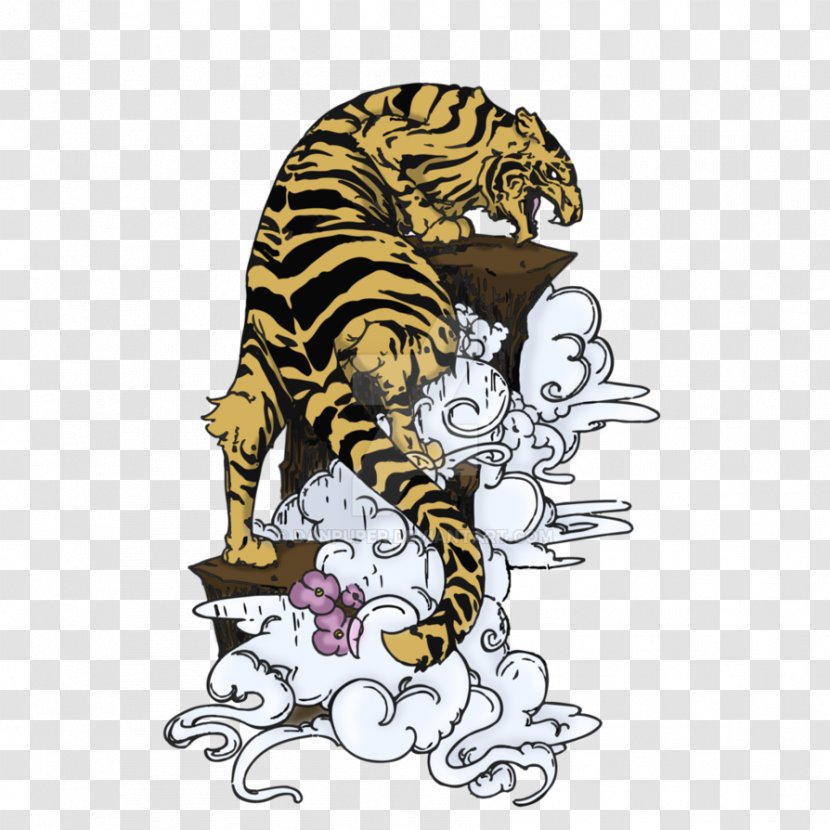 Tiger Tattoo Irezumi - Wildlife Transparent PNG