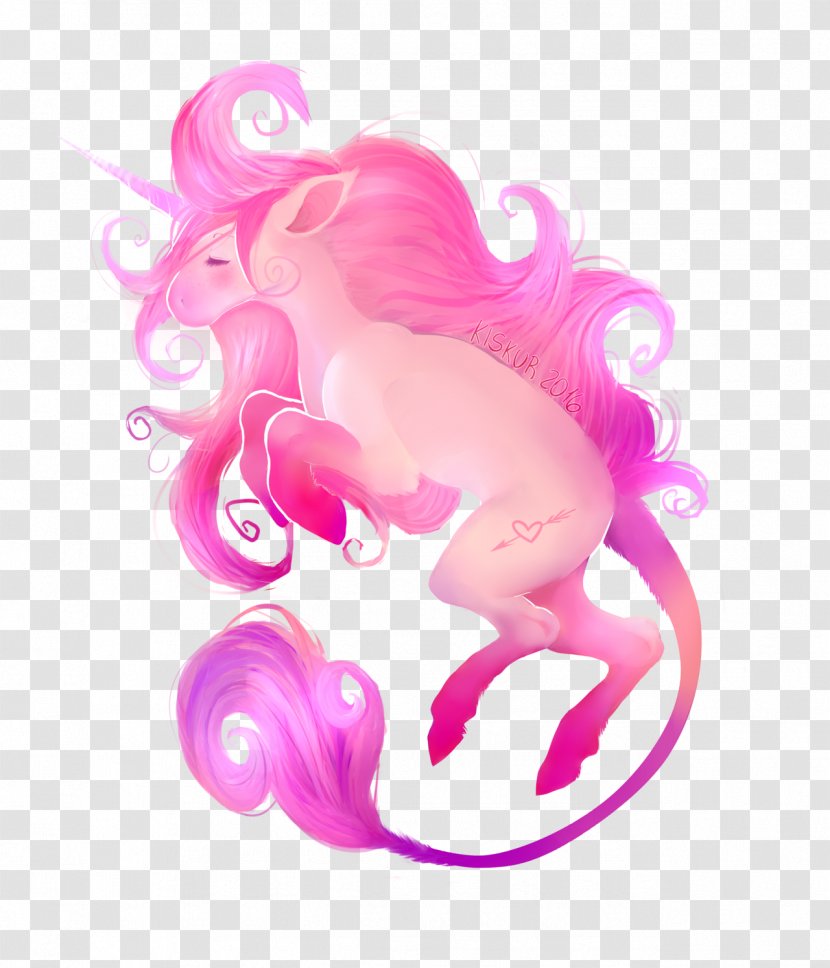 Magenta Violet Organism Character Pink M - Unicorn Transparent PNG