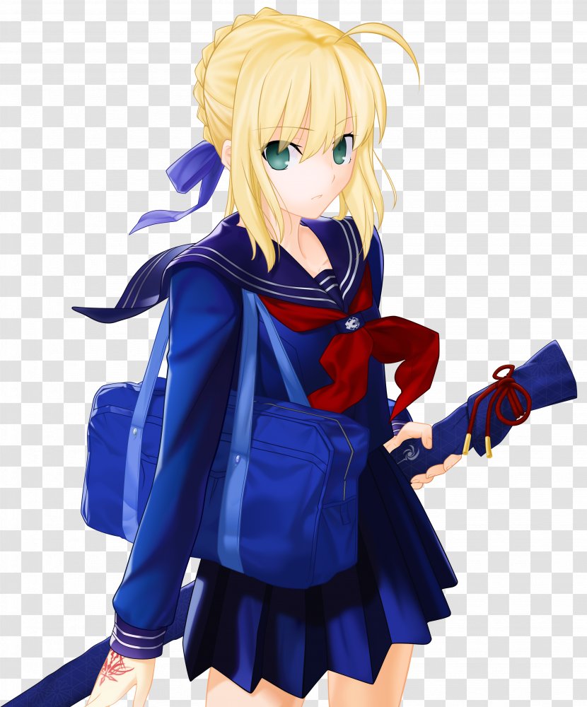 Fate Stay Night Saber Fate Zero Shirou Emiya Type Moon Watercolor Sabre Transparent Png