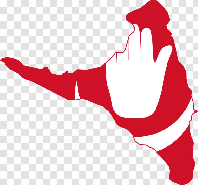 Finger Arm Joint Thumb Clip Art - Fiction - Taiwan Flag Transparent PNG