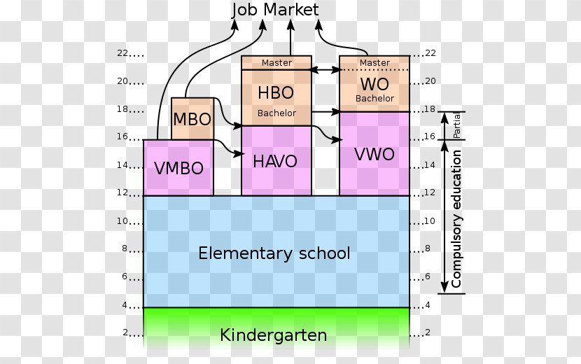 Netherlands Education National Secondary School Middle - Higher Transparent PNG
