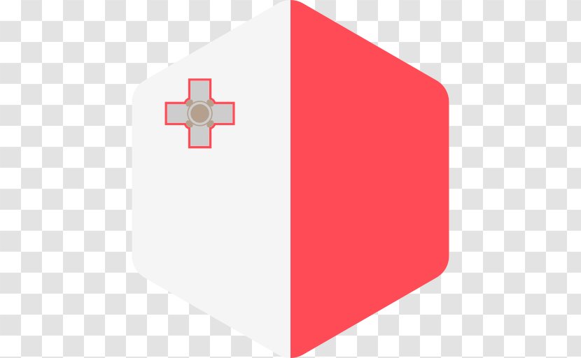 Rectangle - Red - Flag Of Malta Transparent PNG