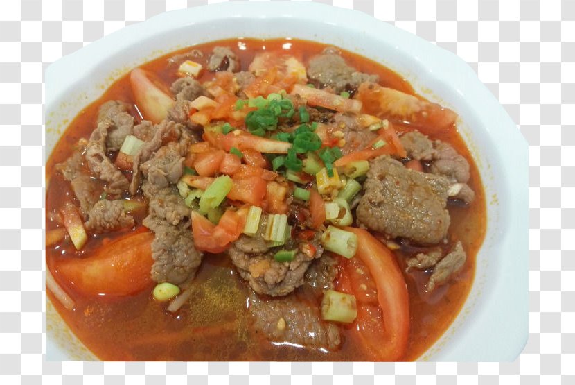 Tom Yum Irish Stew Thai Cuisine Navarin Gravy - Food - Kung Beef Transparent PNG