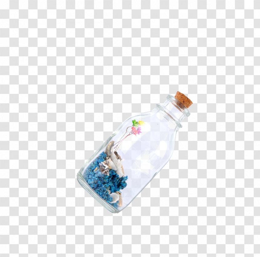 Coral Reef Bottle Icon - Drinkware - Drifting Transparent PNG
