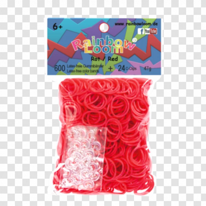 Rainbow Loom Rubber Bands Plastic Bracelet - Natural - Toy Transparent PNG