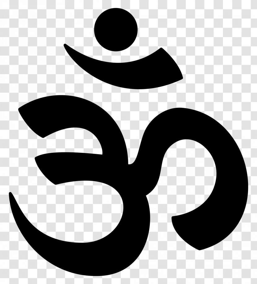 Om Meditation Hinduism Symbol Mandala - Monochrome Photography Transparent PNG
