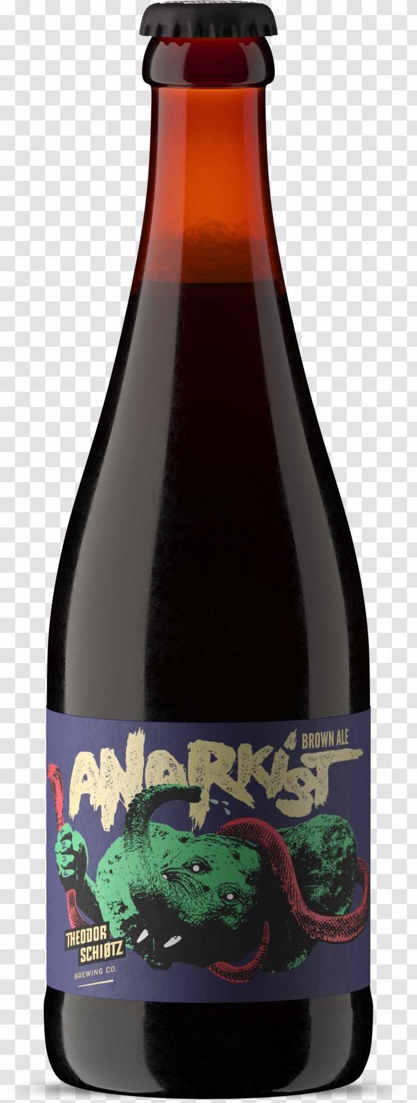 Beer Bottle India Pale Ale Brown - Drink Transparent PNG