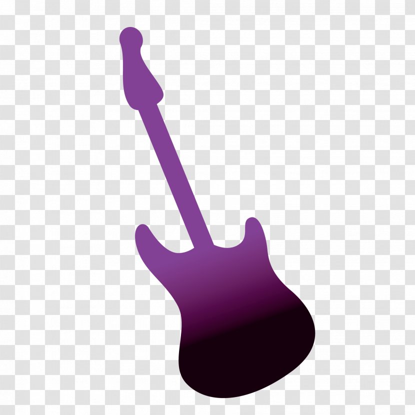 Electric Guitar String Vector Graphics Silhouette - Instruments - Bass Transparent PNG