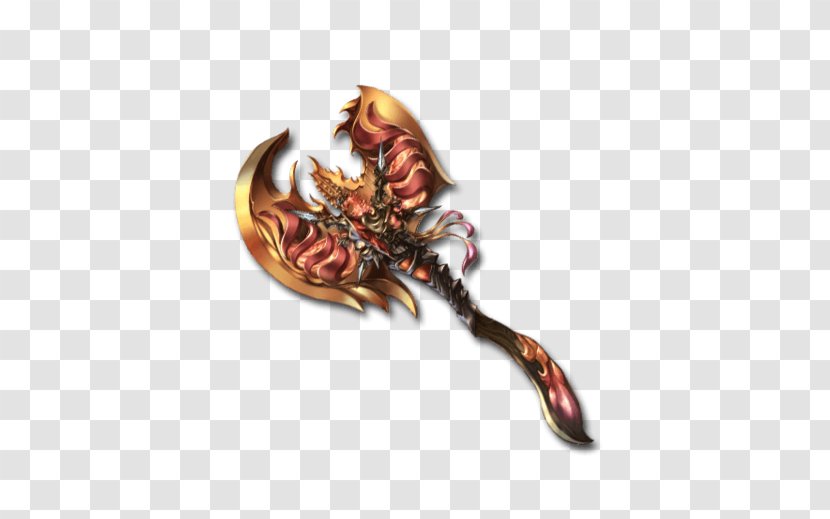 Granblue Fantasy Axe Weapon Phoenix Blade - Wings Transparent PNG