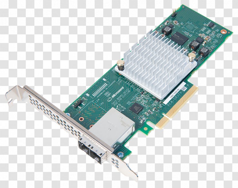 Host Adapter Serial Attached SCSI PCI Express ATA Adaptec - Ata - Technology Transparent PNG