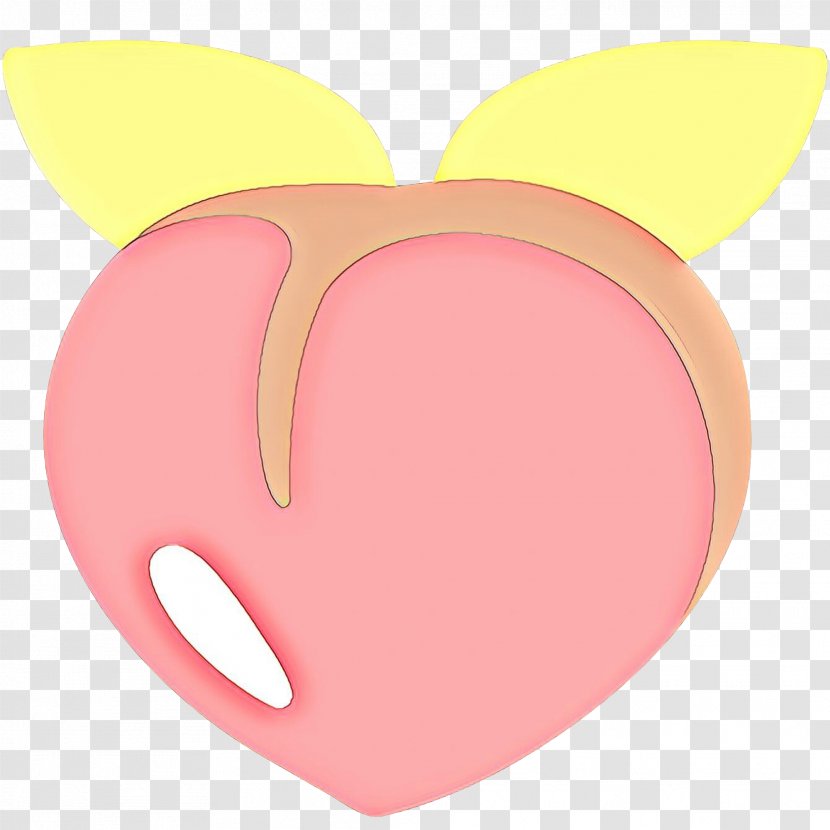 Cartoon Heart - Ear Nose Transparent PNG