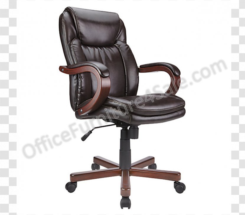 Office & Desk Chairs Swivel Chair Bicast Leather Transparent PNG