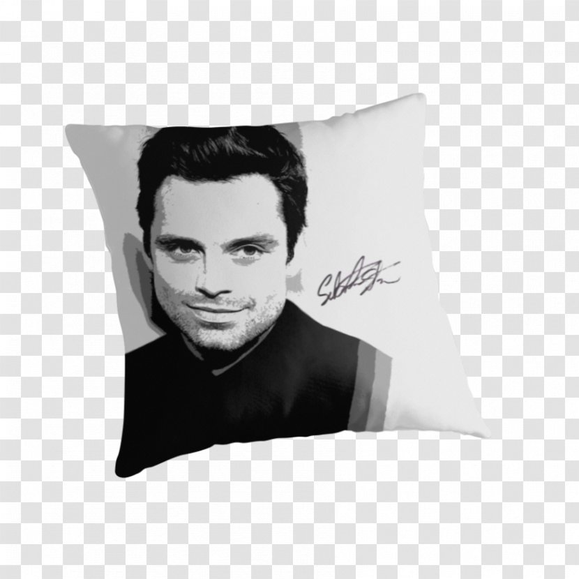 Throw Pillows Cushion Rectangle - Sebastian Stan Transparent PNG