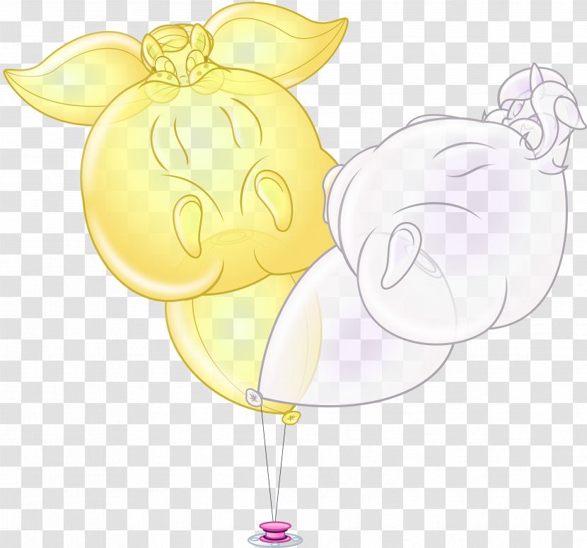 Vertebrate Character Fiction Clip Art - Petal - Balloon Transparent PNG