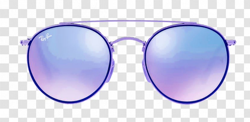 Sunglasses Goggles Ray-Ban Round Double Bridge - Eye Transparent PNG