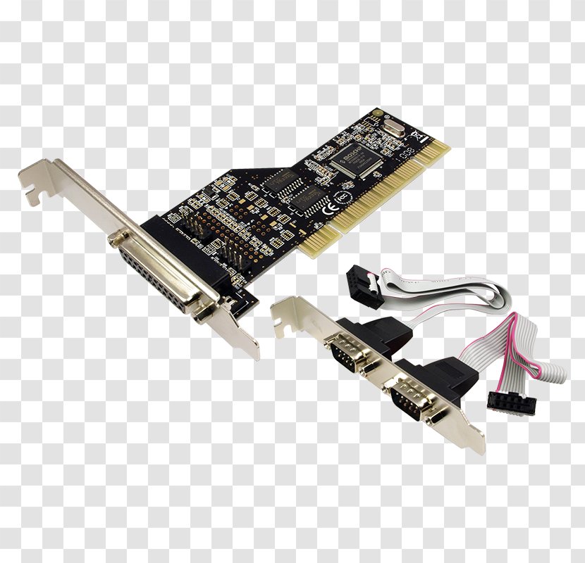 Conventional PCI Serial Port Express Parallel D-subminiature - Pci - Computing Transparent PNG