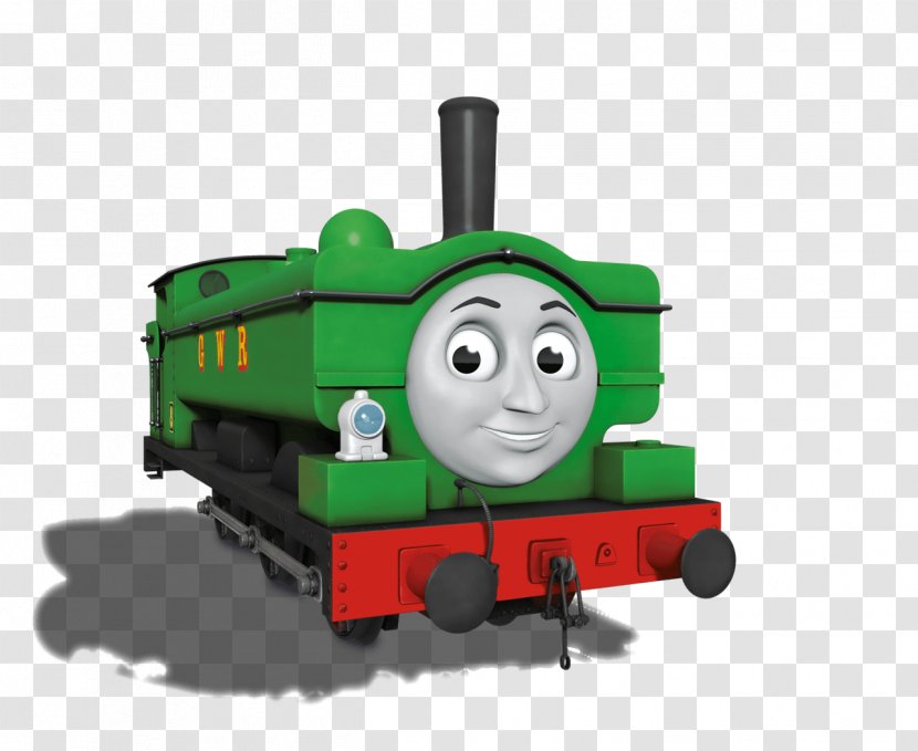 Thomas & Friends Duck The Great Western Engine Percy James Red - Vehicle - Toy-train Transparent PNG