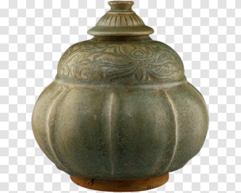 Vase Ceramic Pottery Brass Urn Transparent PNG