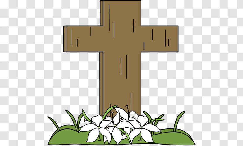 Easter Christian Cross Clip Art - Plant Stem Transparent PNG