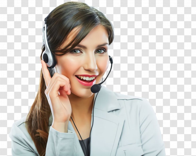 Call Centre Technology Electronic Device Telephony Businessperson - Telephone Operator - Building Job Transparent PNG