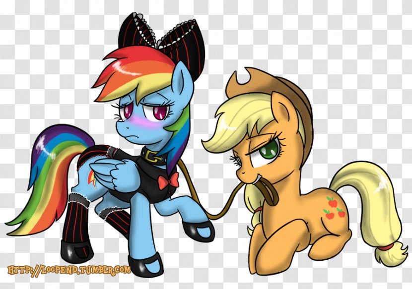 Pony Rainbow Dash Applejack Rarity Twilight Sparkle - Tail - My Little Transparent PNG