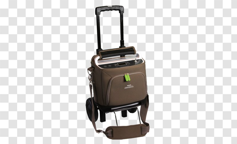 Respironics, Inc. Non-invasive Ventilation Continuous Positive Airway Pressure Philips Concentrator - Suitcase - Portable Information Equipment Transparent PNG