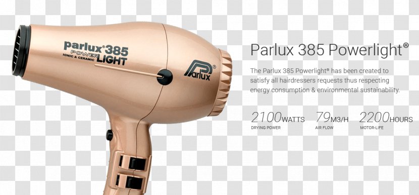 Hand Dryer Parlux 385 Pl Powerlight Hair Dryers Advance Light - Aussie Care Coupons Transparent PNG