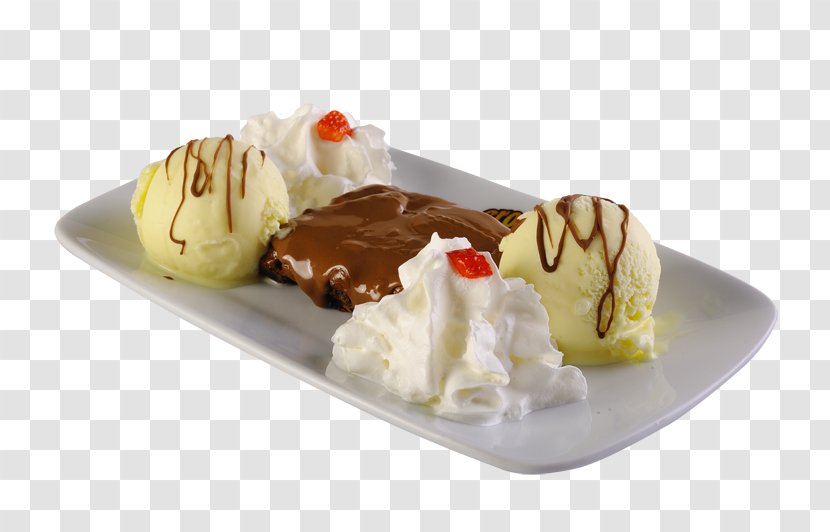Ice Cream Dame Blanche Flavor Chocolate Transparent PNG