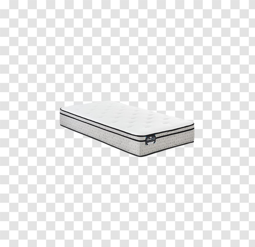 Mattress Product Design Rectangle Material - Twin Bed Transparent PNG