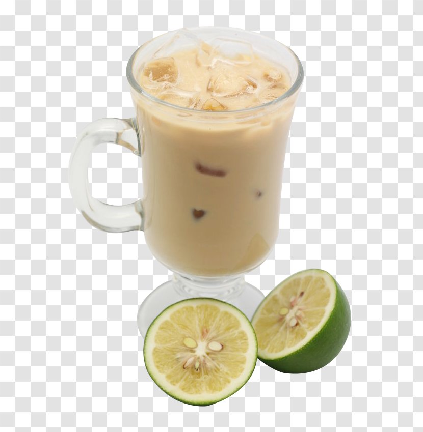Milkshake Juice Limeade Snow Cone Sprite - Lemon Transparent PNG