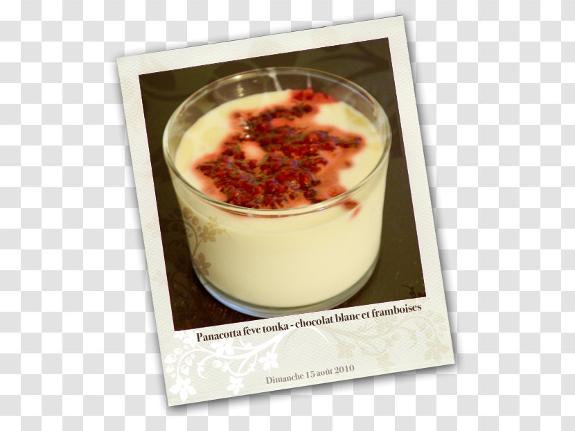 Panna Cotta Recipe Dairy Products Flavor Dish - Dessert Transparent PNG