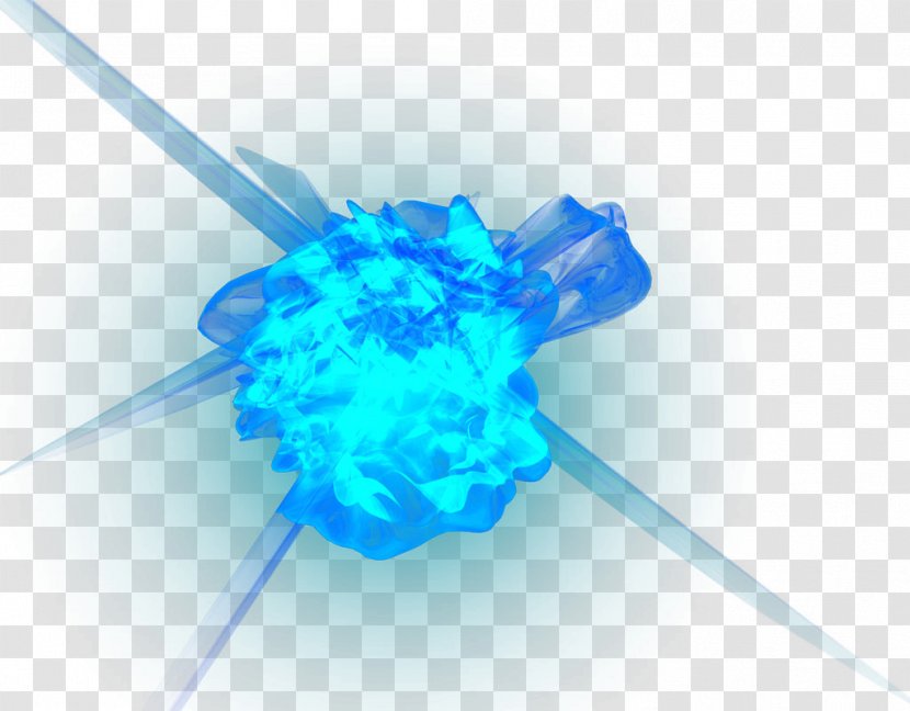 Blue Light Luminous Flux Clip Art - Yellow - SCIENCE AND TECHNOLOGY Element Pattern,Cool Beam Line Transparent PNG