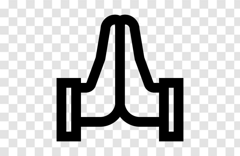 Praying Hands Prayer Temple Icon - Symbol Transparent PNG