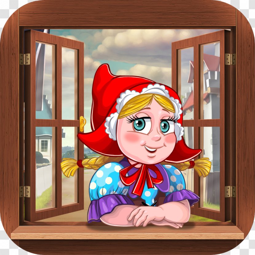 Tom Thumb Little Red Riding Hood Cartoon Picture Frames Transparent PNG