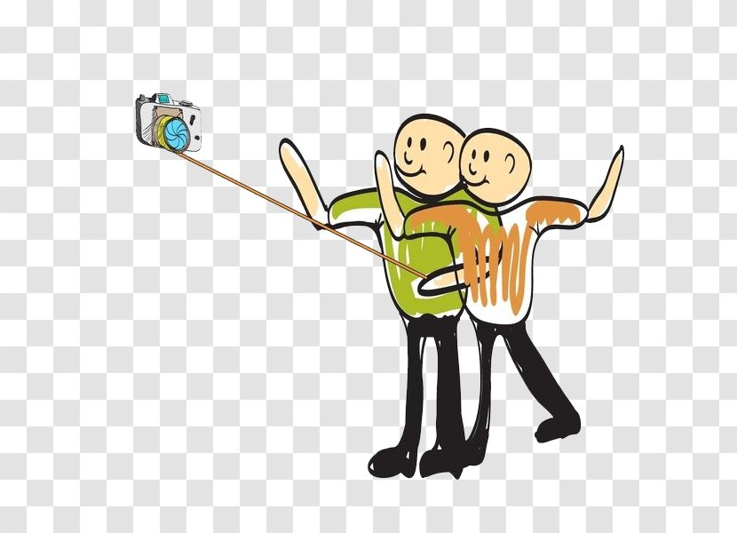 Clip Art - Frame - Self Timer Man Transparent PNG