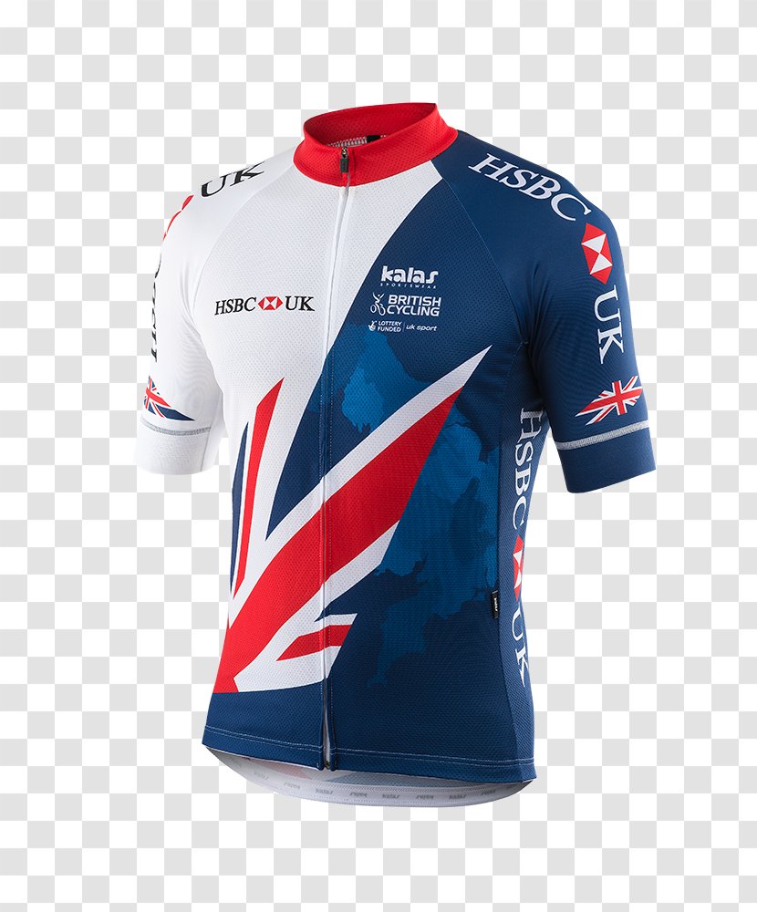 United Kingdom Great Britain Cycling Team Jersey Transparent PNG