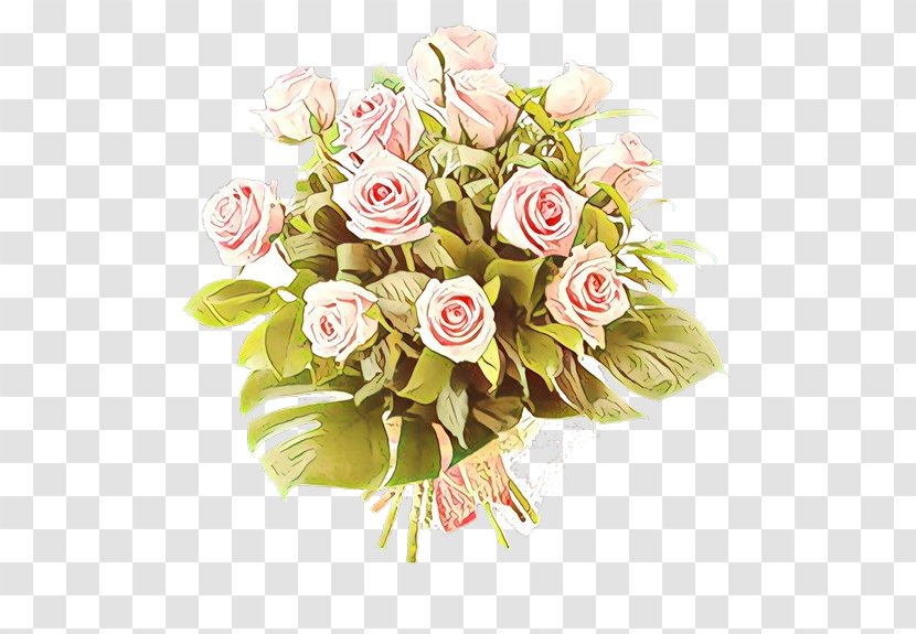 Garden Roses Cabbage Rose Cut Flowers Floral Design - Pink Transparent PNG